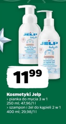 Kosmetyki Jelp pianka do mycia 3 w 1 promocja w Netto