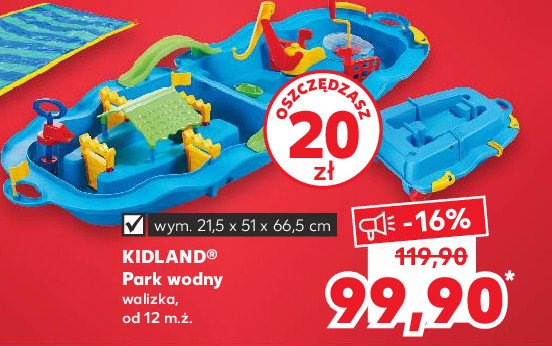 Park wodny 21.5 x 51 x 66.5 cm Kidland promocja