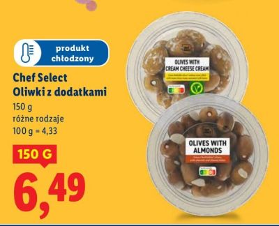 Oliwki z dodatkami różne rodzaje promocja w Lidl