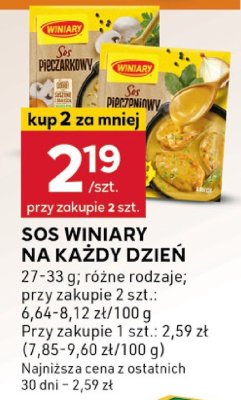 Sos winiary na każdy dzień promocja w Stokrotka