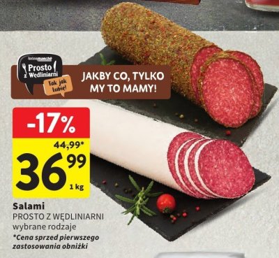 Salami promocja w Intermarche