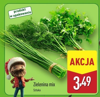 Zielenina mix promocja w Aldi