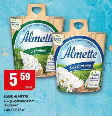 Serek Almette promocja w Chorten