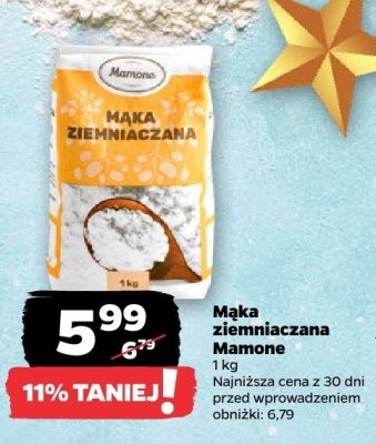 Mąka ziemniaczana Mamone promocja w Netto