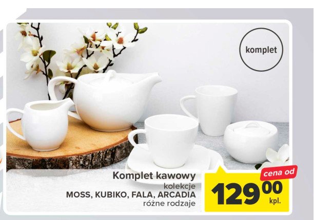 Komplet do kawy moss Florina (florentyna) promocja