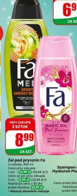 Żel pod prysznic Men Sport Energy Boost promocja w Dino