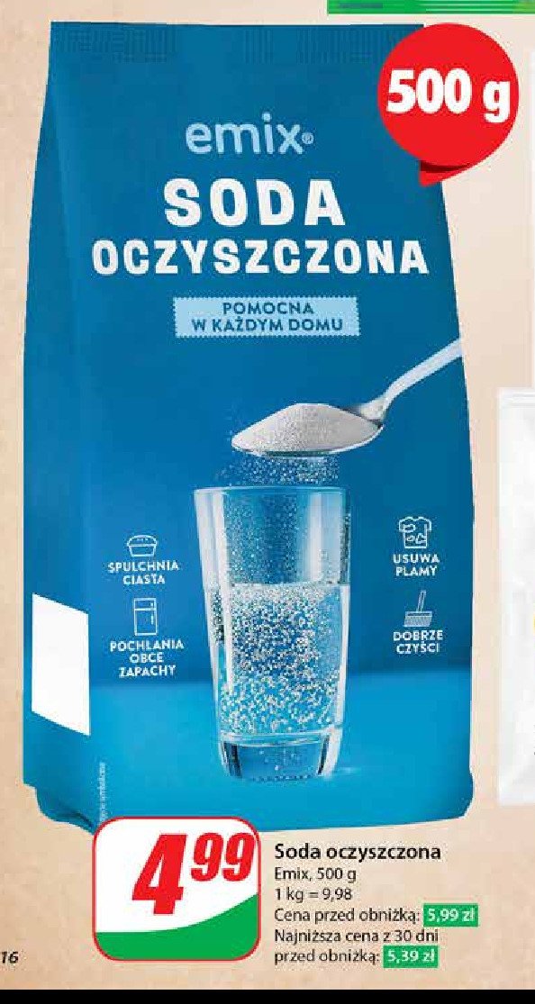 Soda oczyszczona Emix promocja