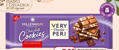 Czekolada mleczna 2 rodzaje promocja w Dino