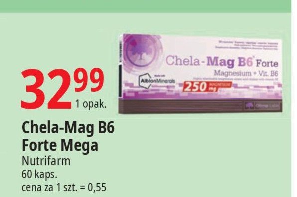 Suplement diety Olimp labs chela-mag b6 forte promocja