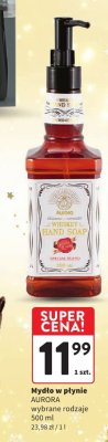 Mydło w płynie AURORA wybrane rodzaje 500 ml promocja w Intermarche