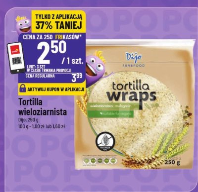 Tortilla Wieloziarnista  promocja w POLOmarket