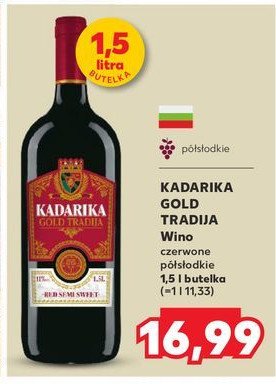 Wino Kadarika gold tradija promocja