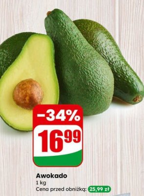 Awokado hass promocja w Dino