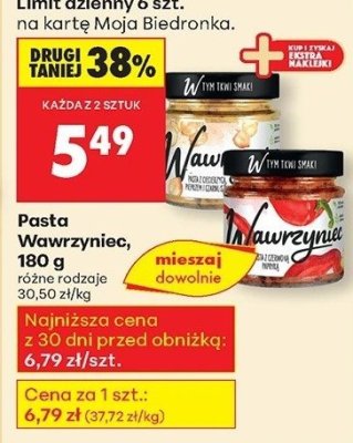 Pasta różne rodzaje promocja w Biedronka