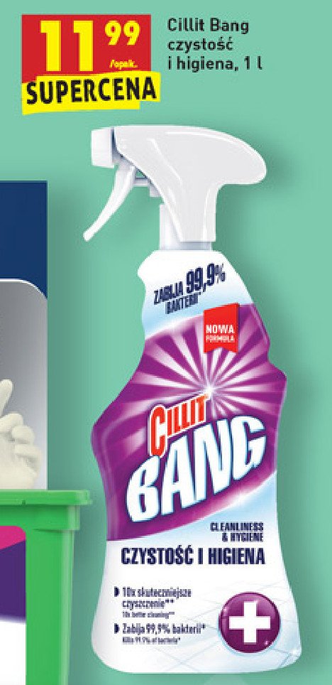 Płyn czystość i higiena Cillit bang promocja