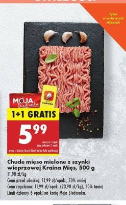 Mi臋so mielone z szynki wieprzowej Kraina mi臋s promocja