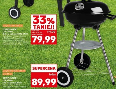 Grill kansas 33 cm K-classic countryside promocja