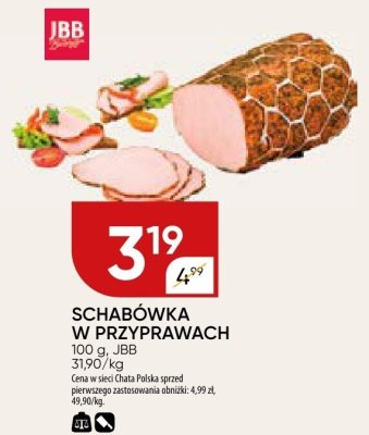 Schabówka w przyprawach JBB promocja w Chata Polska