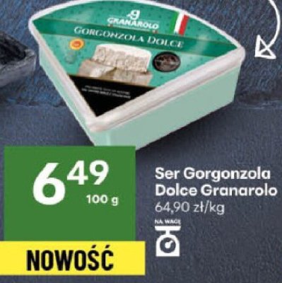 Ser Gorgonzola Dolce Granarolo promocja w Delikatesy Centrum