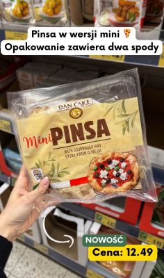 Pinsa mini promocja w Kaufland