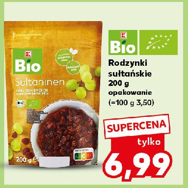 Rodzyńki sułtańskie K-classic bio promocja