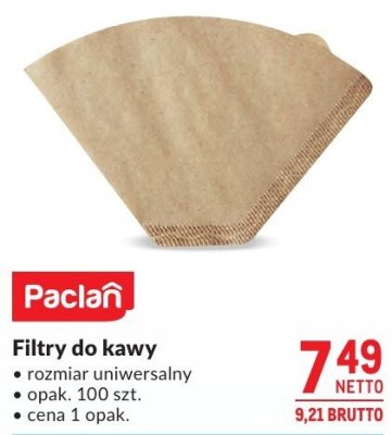 Filtry do kawy Paclan promocja w Makro