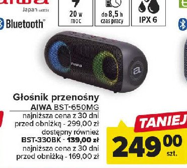 G艂o艣nik bst-650mg AIWA promocja