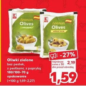 Oliwki zielone K-classic promocja
