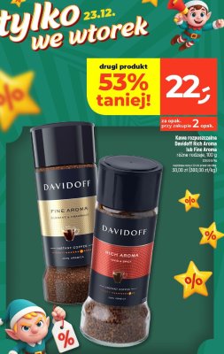 Kawa rozpuszczalna Davidoff Fine Aroma różne rodzaje promocja w Dealz