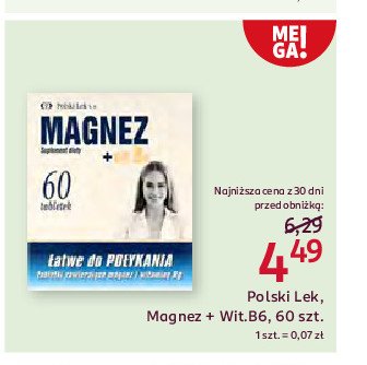 Magnez + b6 Polski lek promocja w Rossmann