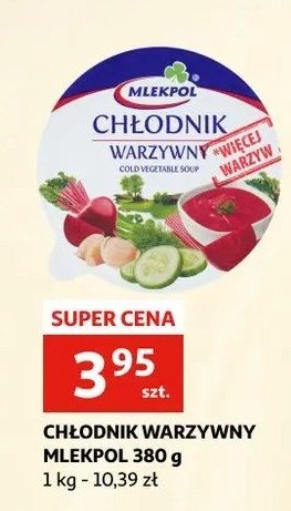 Chłodnik warzywny Mlekpol promocja w Stokrotka