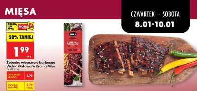 Żeberka promocja w Biedronka