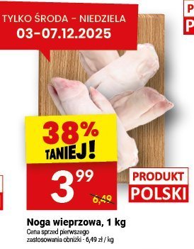 Noga wieprzowa, 1 kg promocja w Twój Market