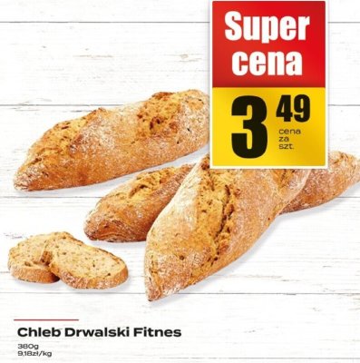 Chleb Drwalski Fitnes 400g promocja w Supeco