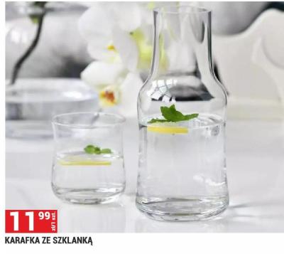 Karafka ze szklanką promocja w Merkury Market