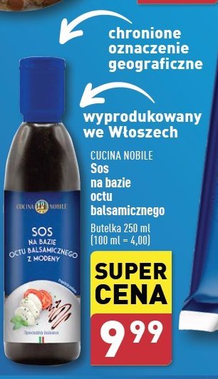 Sos balsamiczny z modeny Cucina nobile promocja