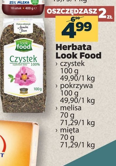 Pokrzywa Look food promocja