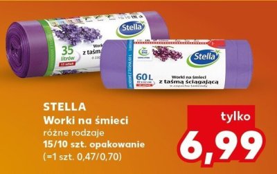 Worki na 艣mieci zawi膮zywane 60 l Jan niezb臋dny zielony dom promocja w Kaufland
