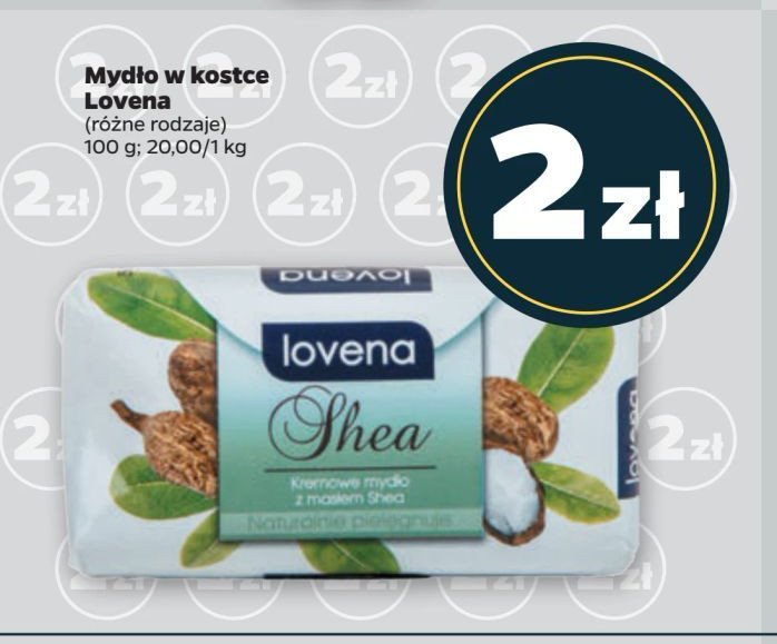 Mydło shea Lovena promocja w Netto