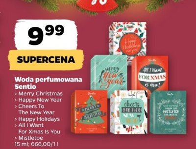 Woda perfumowana Happy Holidays promocja w Netto