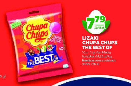 Lizaki cola + milky + fruit paczka Chupa chups the best of promocja