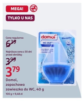 Zawieszka zapachowa do WC promocja w Rossmann