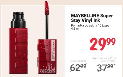 Pomadka do ust promocja w Rossmann