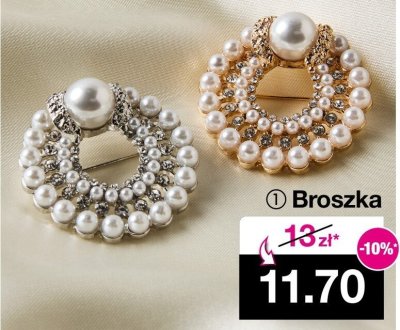 Broszka promocja w Woolworth
