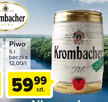 Piwo Krombacher pils promocje