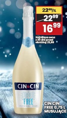 Cin Cin Free 0,75l promocja w Wafelek