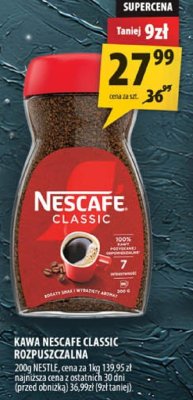 Kawa Nescafe Classic promocja w Arhelan