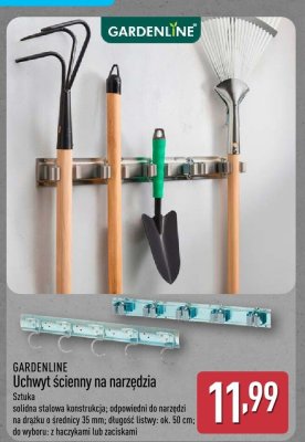 Uchwyt ścienny na narzędzia GARDENLINE promocja w Aldi