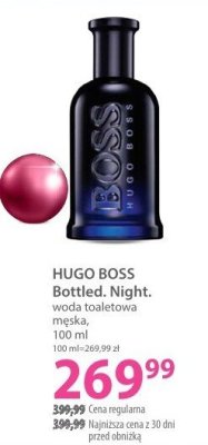 Woda toaletowa HUGO BOSS Bottled. Night. męska promocja w Hebe