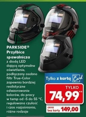 Przyłbica spawalnicza Parkside promocja